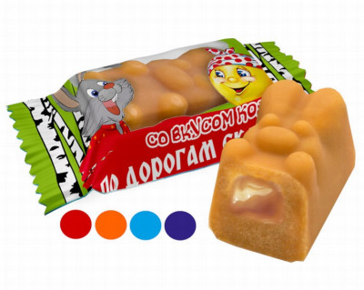 Konfektes Po dorogam skazok kolobok 1kg 1/4 Sweet life (15.08.2025)  Krievija
