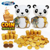 Šokolādes monētas Panda 100gb*2.4g Ķīna