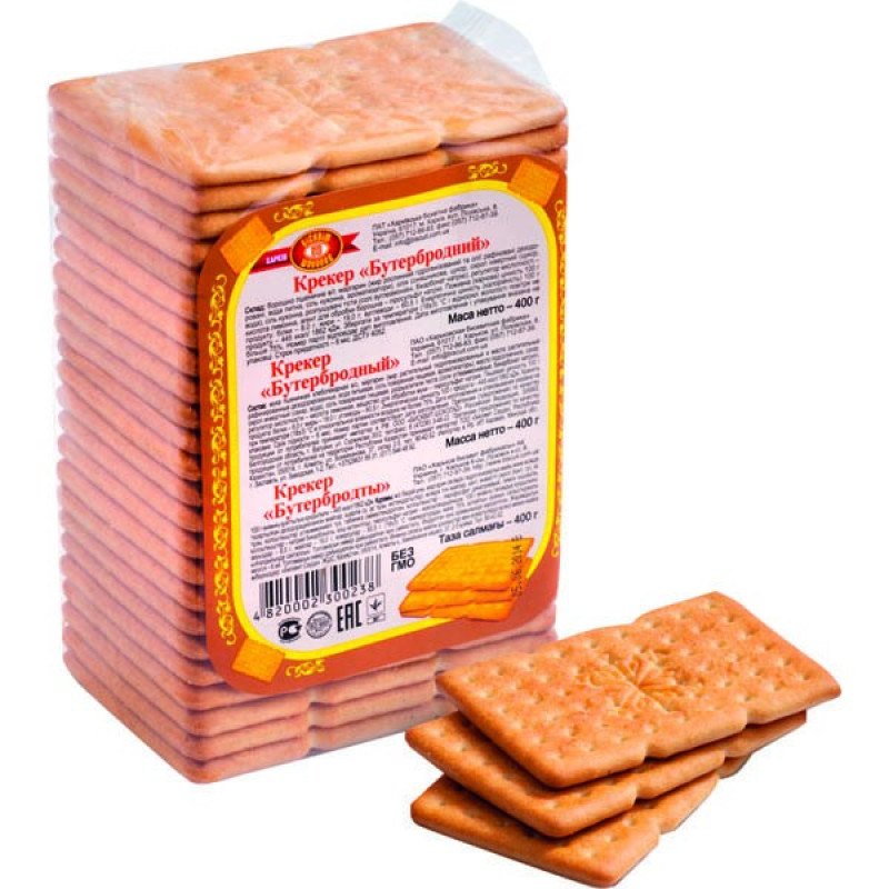 Cepumi Krekeri Sviestmaižu 400g (28.03.26) Ukraina