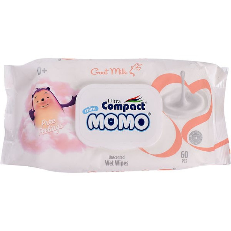 Mitrās salvetes Momo Compact 60gb 1/12 Turcija(28.01.28)