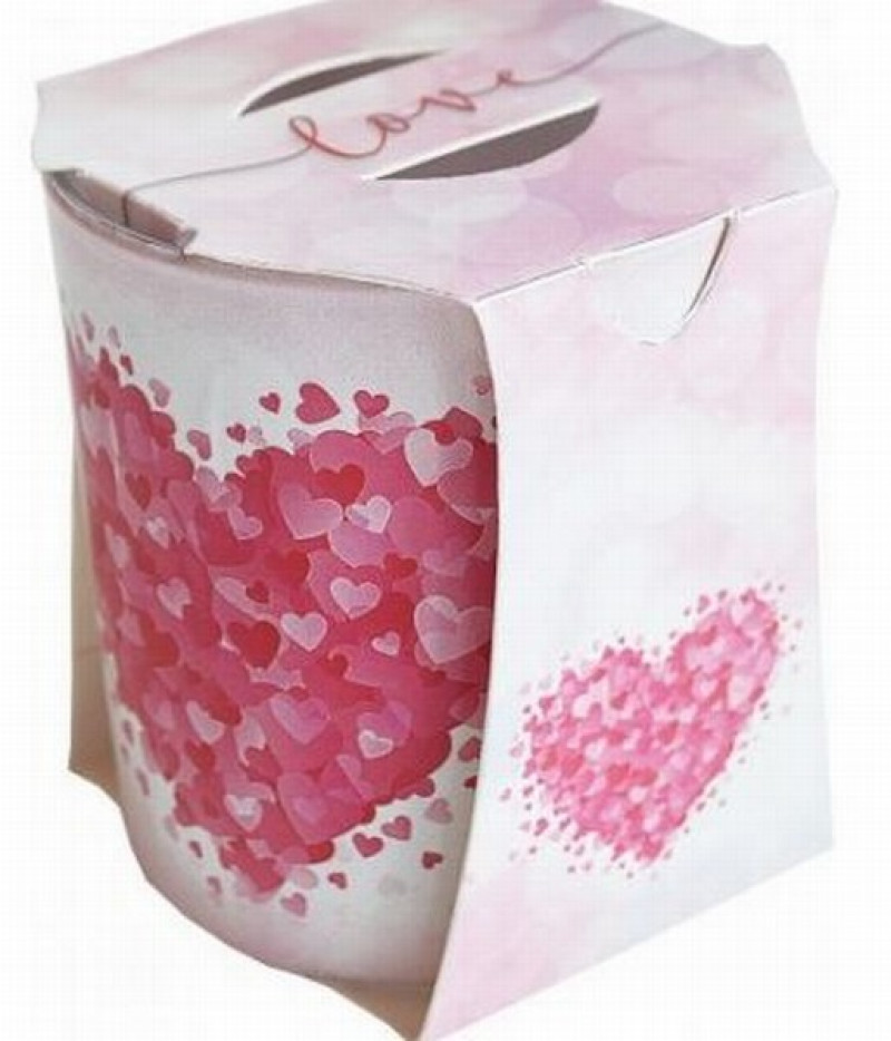 Svece Love aromātiska stiklā 1/6 Polija