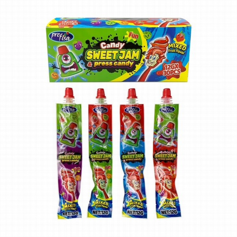 Karamele šķidrā Jam&Press 12g*30gb (19.10.2027) Ķīna