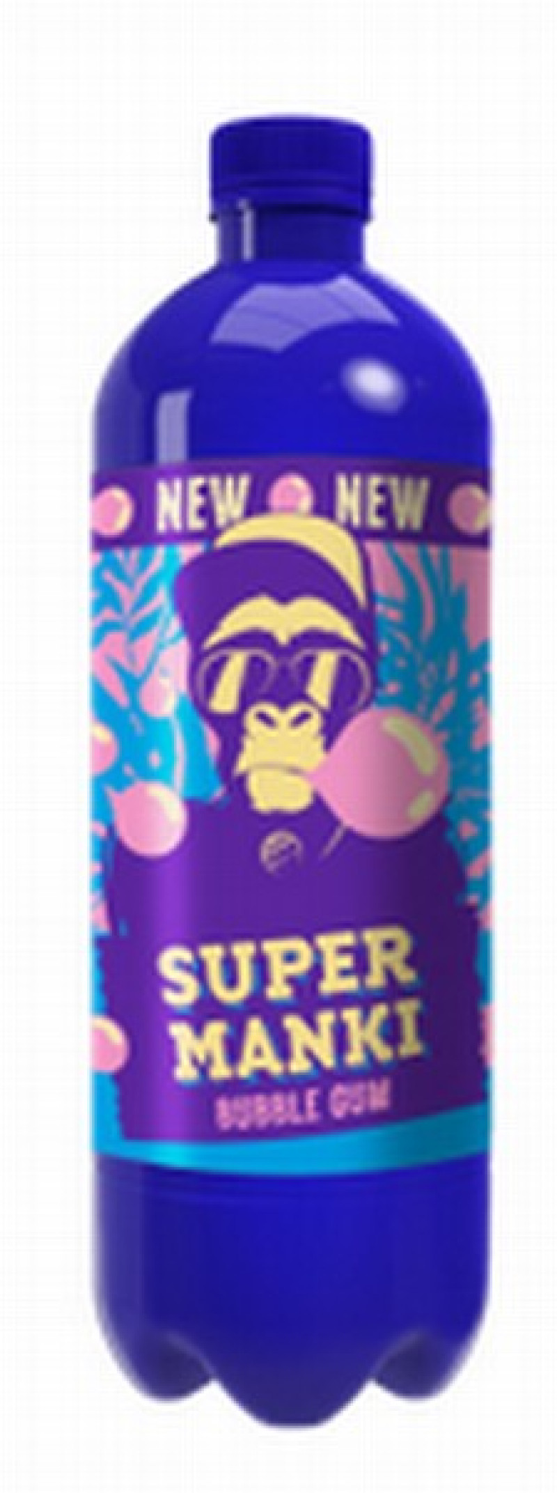 Limonāde Super manki Bubble 0.5L 1/12 (15.09.25) DEPOZĪTA maksa 0.10 eiro EU