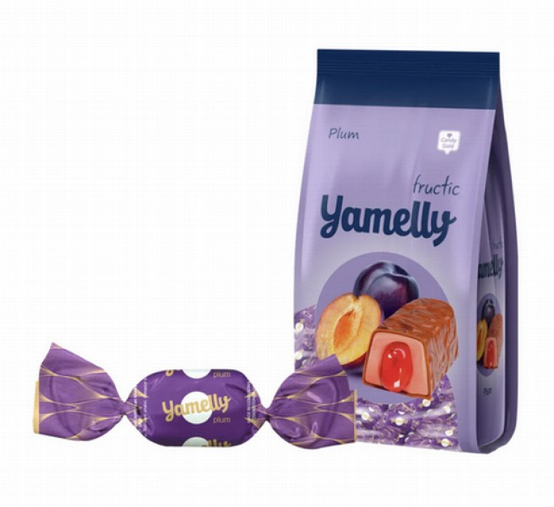 Šokolādes konfektes Yamelly plūmju 500g Candy Gold (10.03.2026)