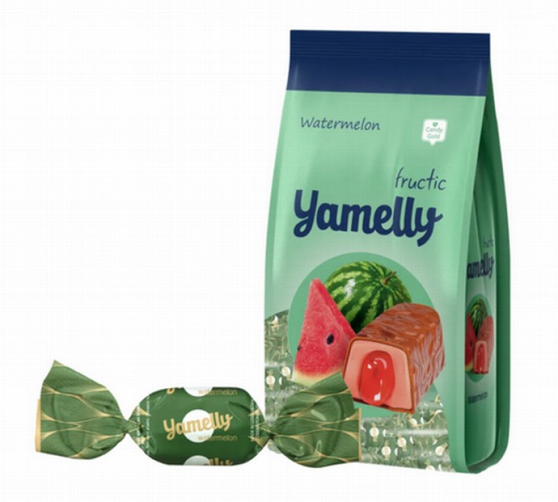Šokolādes konfektes Yamelly arbūzu Candy Gold (08.03.2026) Uzbekistāna