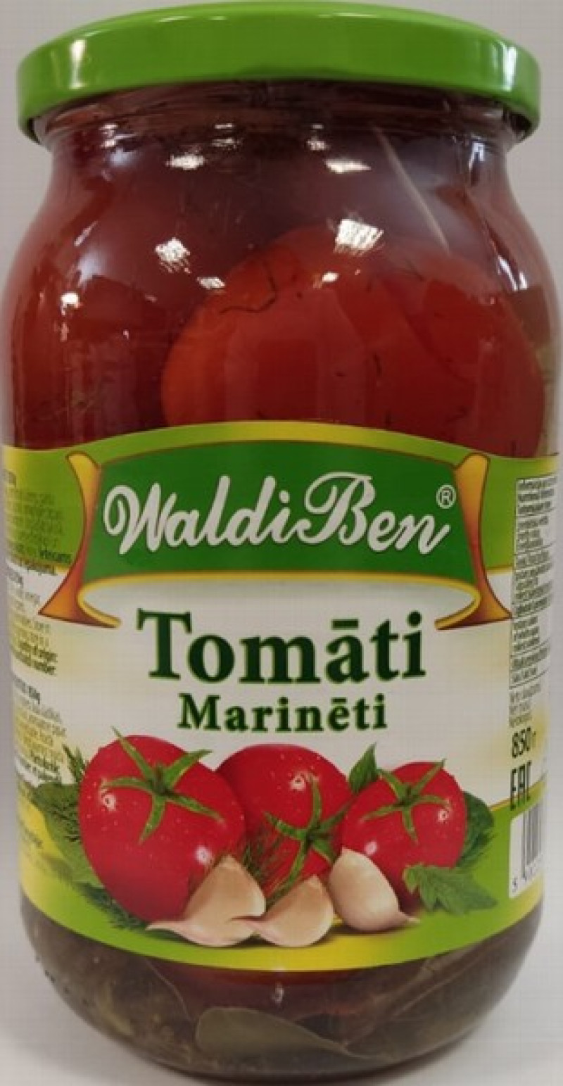 Tomāti marinēti Waldiben 900ml 1/8 (12.11.2027) Polija