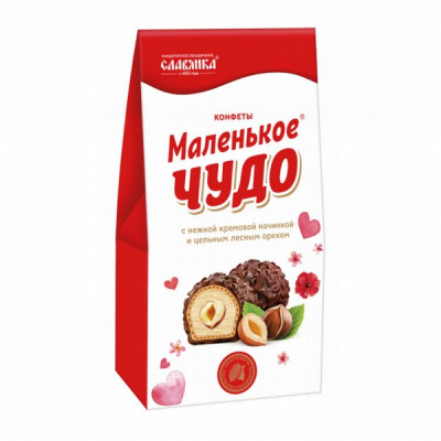 Šokolādes konfektes Malenkoje Čudo 118g Slavjanka 1/9 (25.06.2025) Krievija