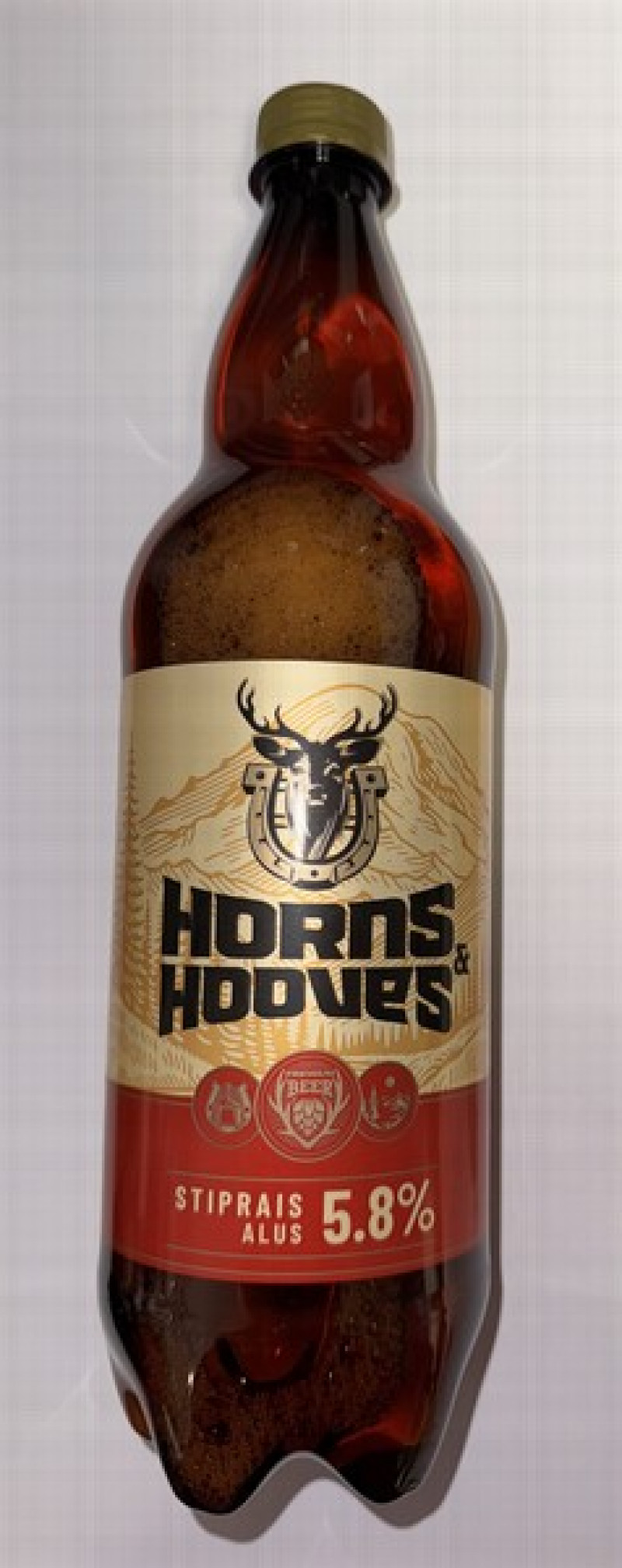 Alus Horns&Hooves 5.8%  1/12 DEPOZĪTA maksa 0.10 eiro (08.08.26)  Ukraina