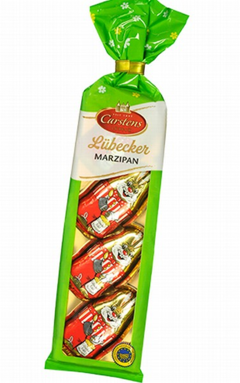 Šokolādes marcipāna Lieldienu Zaķīši 50g (30.09.25) Vācija