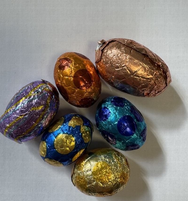 Šokolādes olas Mini eggs Assorti 2kg 1/10 (30.09.2026) (Lieldienas) (daudzumu norādīt kg) Vācija