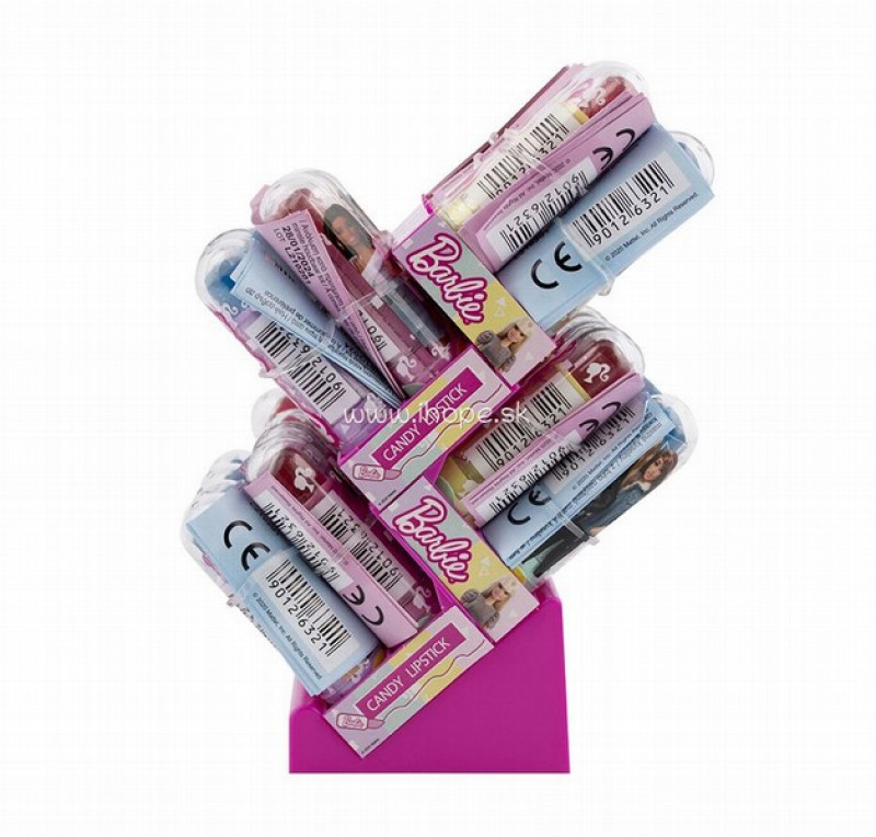 Konfektes sūkājamās Barbie Candy Lipstick 6g (lūpu krāsas) 1/32 (07.01.2028) ES