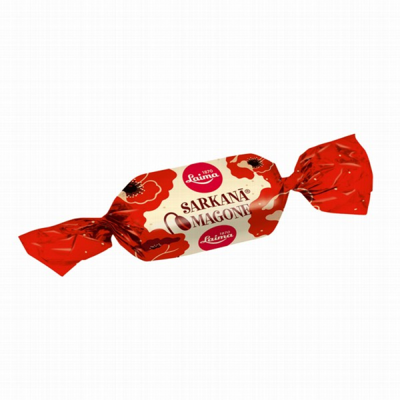 Šokolādes konfektes Laima Sarkanā magone 1kg (13.02.27) Latvija