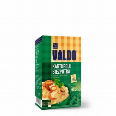 Kartupeļu biezputra 2x100g Valdo(24.02.26)