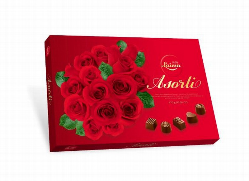 Laima Asorti šokolādes konfektes 470g (07.05.26)