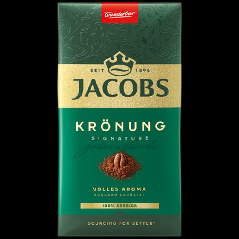 Kafija maltā Jacobs Kronung 500g 1/12 (06.2027) Vācija