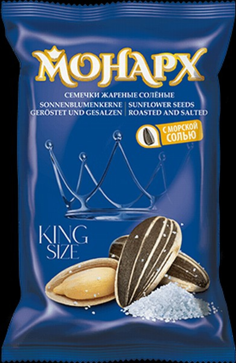 Saulespuķu sēklas Monarh XXL sālītas  100g 1/14 (30.06.26) Čehija