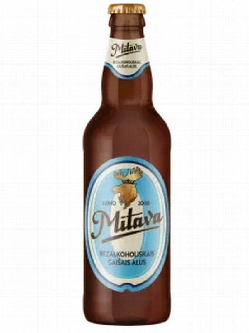 Alus Cēsu Mītava 0% 0.5L 1/20 Bezalkoholisks DEPOZĪTA (04.03.26)maksa 0.10 eiro LV