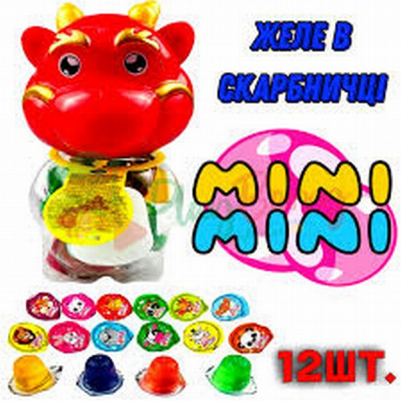 Želejkonfektes Mini Spāre 15g*12gb (04.06.27) Ķīna