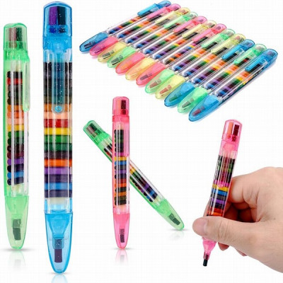 Karameles Pen Color Crayon 8g*24gb