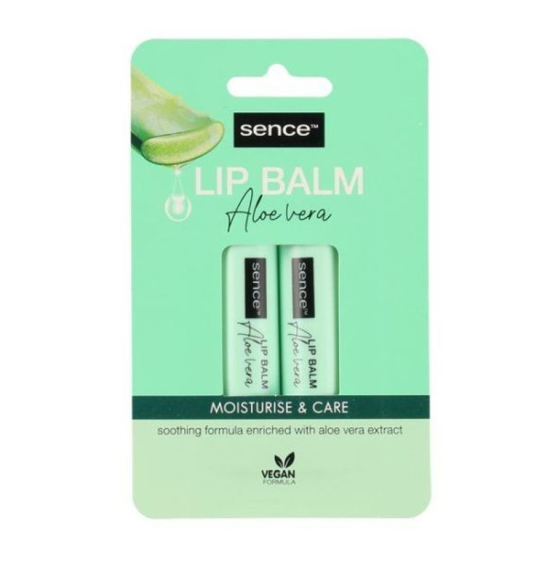 Lūpu balzams 2gabx4.3g Aloe Vera (24/48) Niderlande
