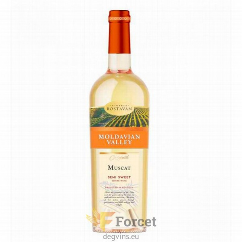 Vīns Moldavian Valley Muscat 0.75L 12.5%