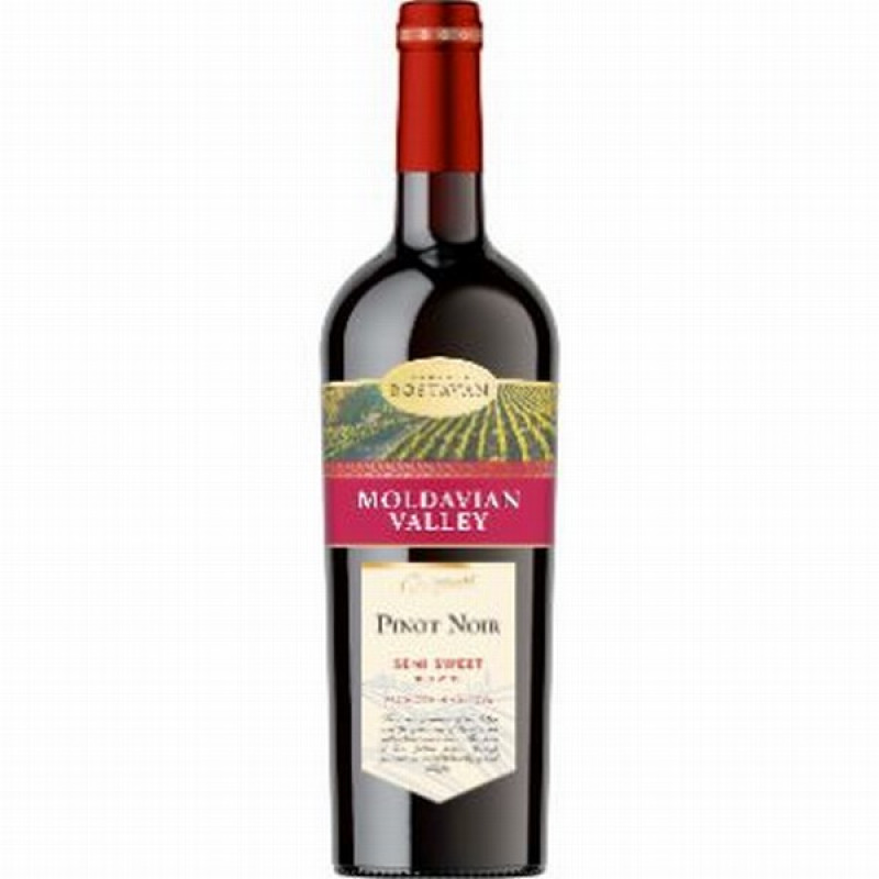 Vīns Moldavian Valley Pinot Noir 0.75L 13% Moldāvija