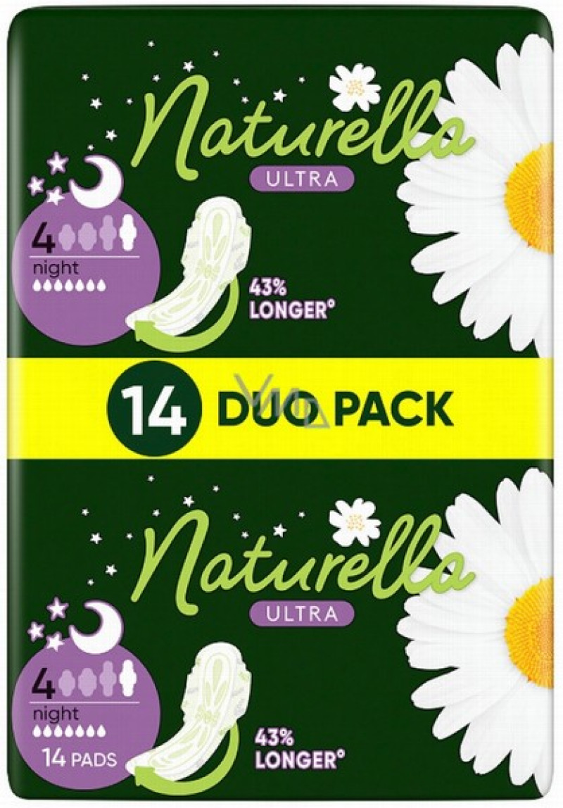 Higiēniskās paketes Naturella ultra night DUO 14gb (16.04.27)