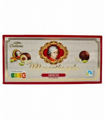 Šokolādes Marcipāns Mozartkugeln 200g Chateau 200g (30.07.2025)