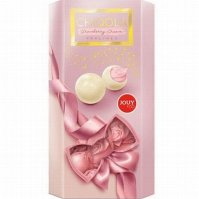 Konfekšu kaste Strawberry Cream 130g CHIQOLA (21.06.2026) Nīderlande