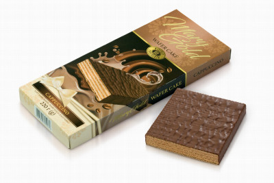 Vafeļu torte Mary Gold kapučino 220g UA (27.12.2025)
