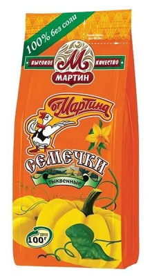 Ķirbju sēklas sālītas Martin bez sāls 100g  (12.03.26) Čehija1/14
