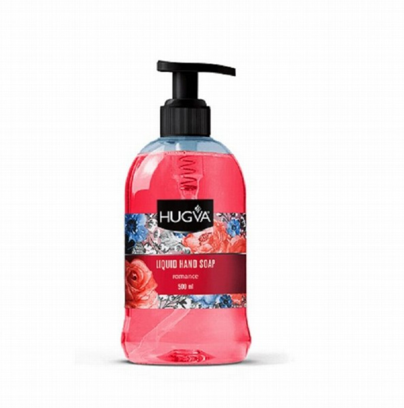 Šķidrās ziepes Hugva Romance 500ml 1/6 Turcija(11.11.27)Turcija