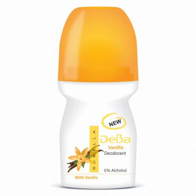 Dezodorants Deva ruliītis Vanilla sievietēm 50ml  Bulgarija(18.04.27)