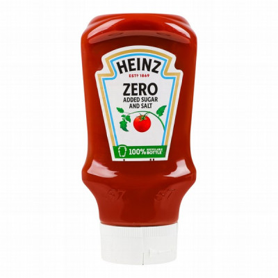 Kečups Heinz tomātu ZERO 400g (01.10.25)NLD