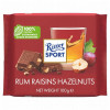 Šokolāde Ritter Sport ar lazdu riekstiem rozīnēm un rumu 100g (11.08.25) Vācija