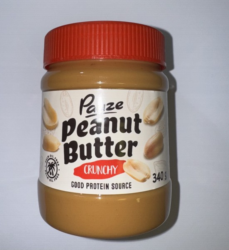 Zemesriekstu sviests Pauze crunchy 340g(13.01.27)Ķīna