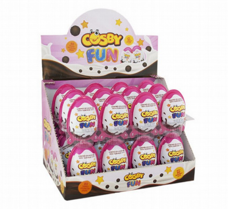 Šokolādes olas Cosby Fun Girl 20g 1/24 (27.09.2026)