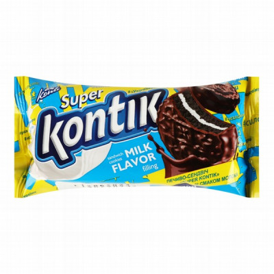 Cepumi Super kontik ar viena un vaniņas garšu 6gb*90g (29.03.26) Ukraina 1gb=0.51Euro