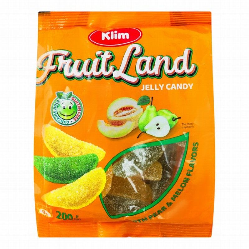 Marmelāde Fruit Land ar bumbieru un meloņu garšu 200g (14.01.26) Ukraina