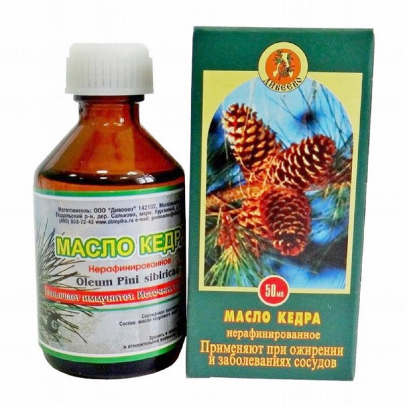 Ciedru eļļa 100ml (04.2026) Krievija