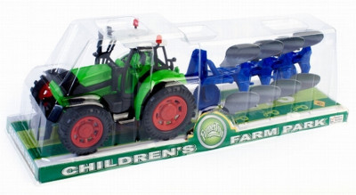 Rotaļlieta Traktors ar arklu