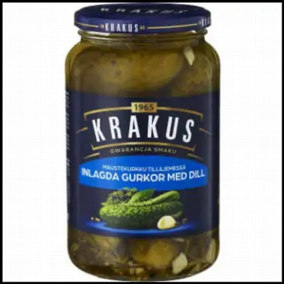 Gurķi Krakus 0.92L 1/6(09.2025) Polija