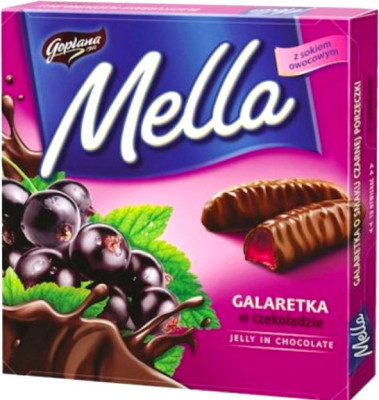 Konfekšu kaste Mella upeņu 190g 1/24 (03.2026)