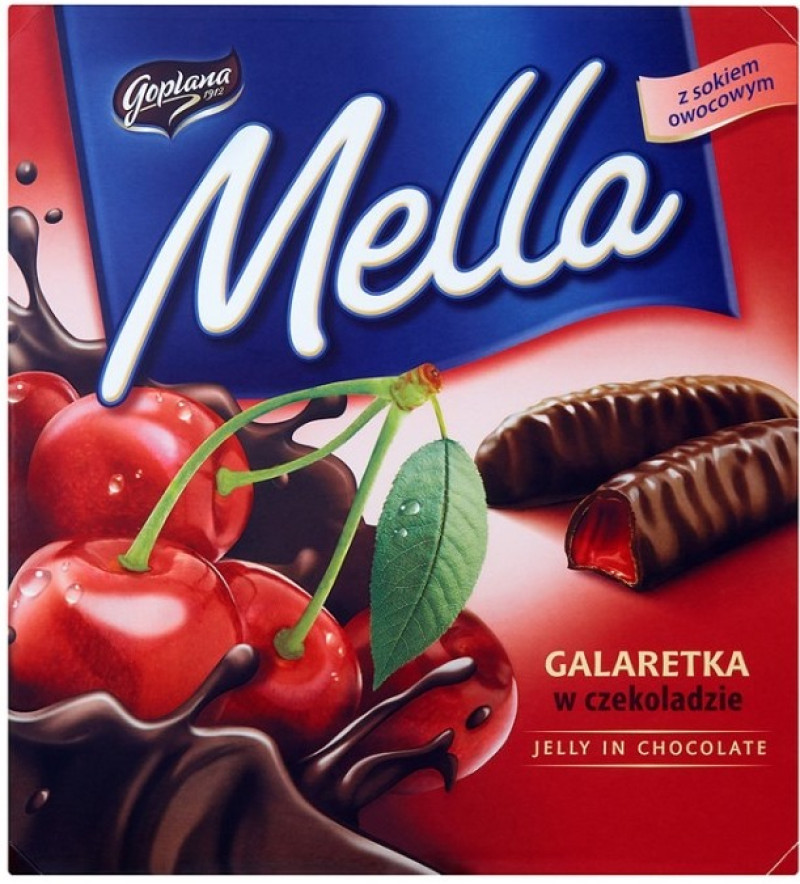 Konfekšu kaste Mella ķiršu 190g 1/24 (07.2026)