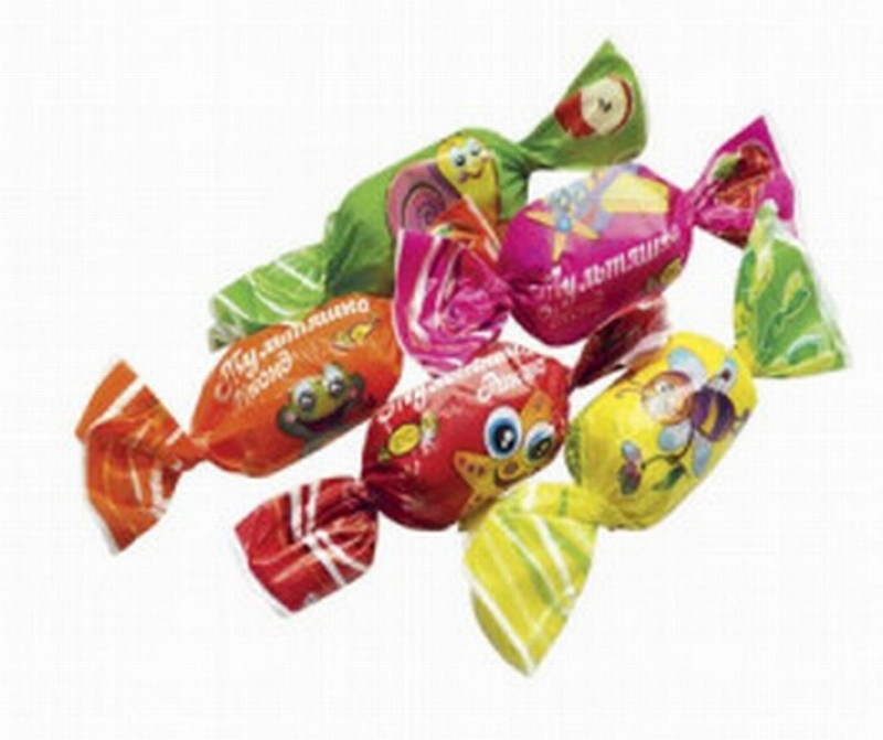 Karameles košļājamā Multyashka assorti 1kg(10.12.2026) Ukraina