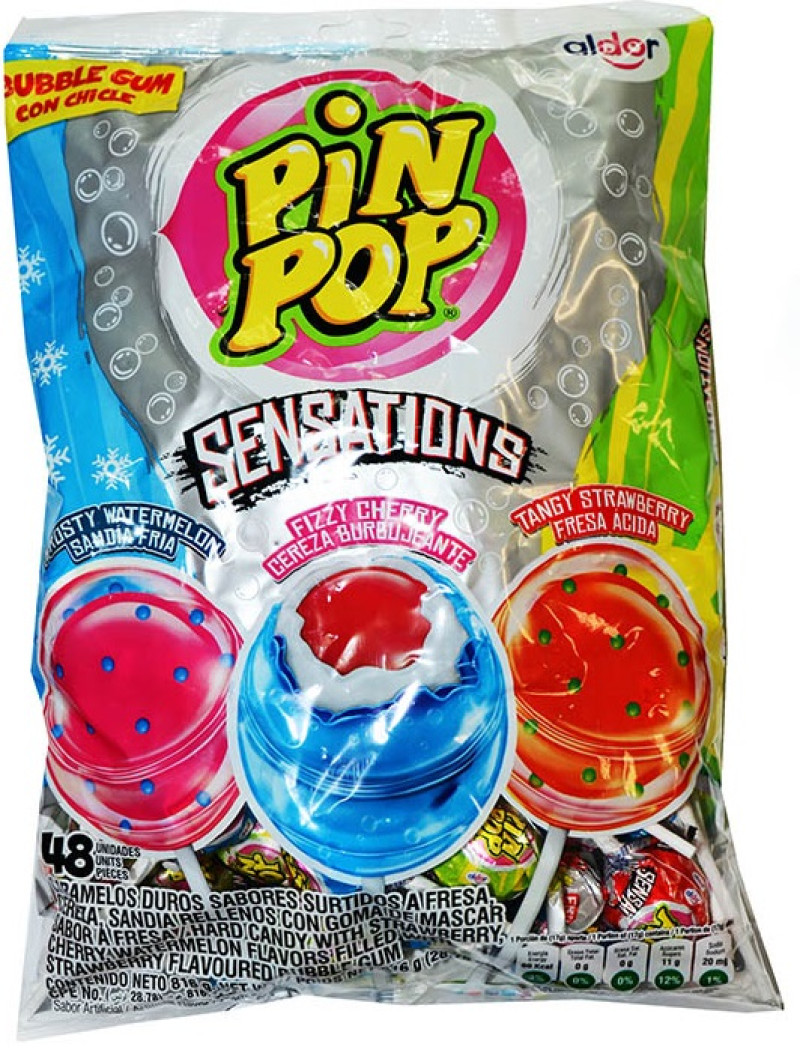 Ledenes uz kociņa PinPop Sensation 17g*48gb (08.11.26)