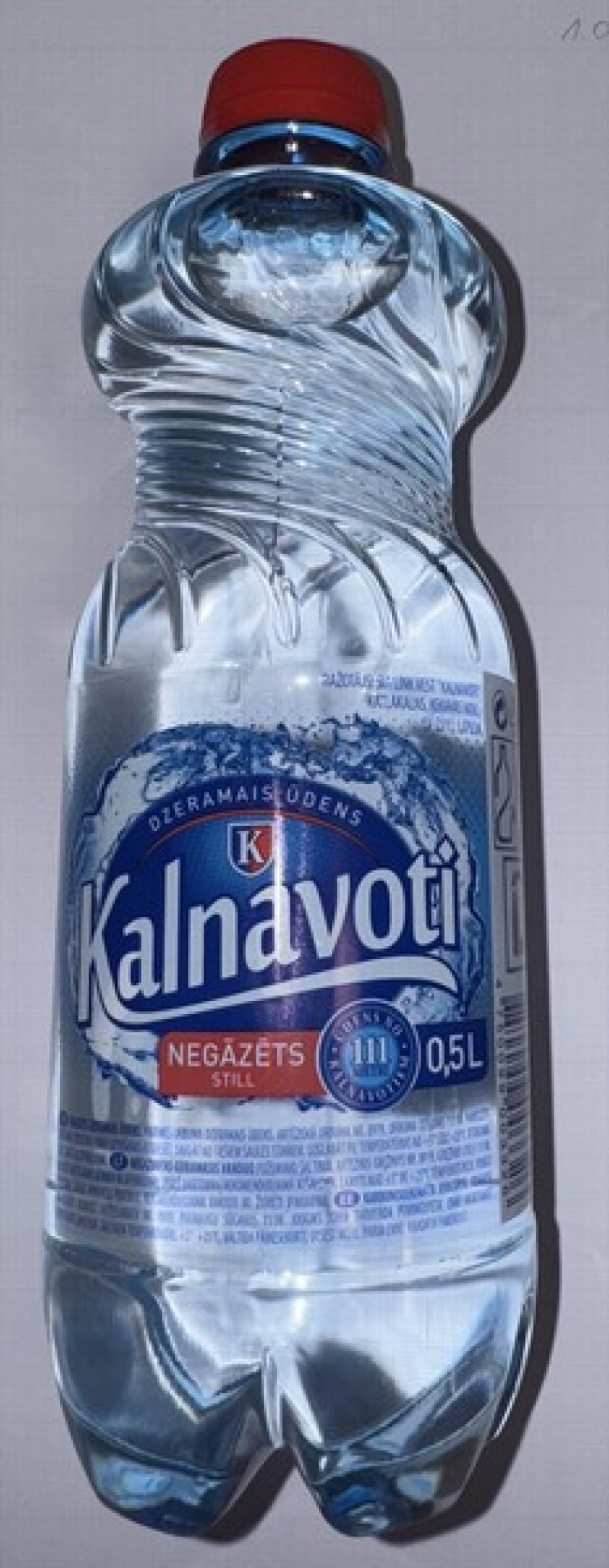 Dzeramais ūdens Kalnavoti 0.5l negāzēts 1/12(31.10.2026) Latvija
