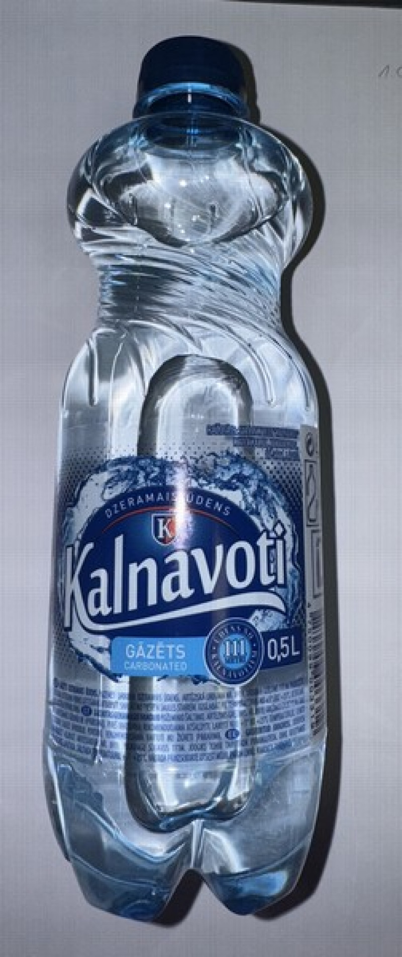 Dzeramais ūdens Kalnavoti 0.5l gāzēts (10.04.2026) Latvija