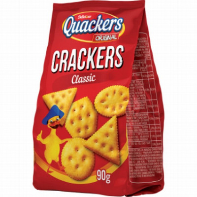 Krekeri Quackers klasiskie 90g()