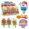 Želekonfektes Ice cream gummy pop 12gr*20gb(01.12.27) Ķīna
